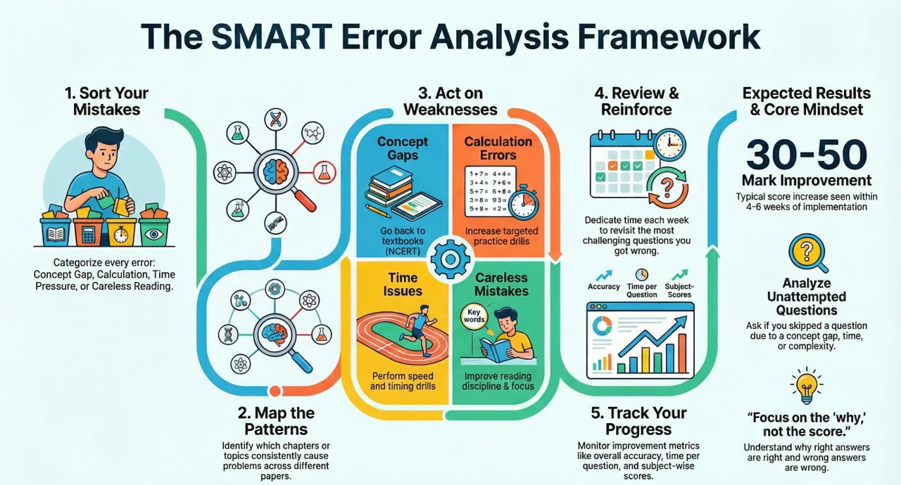 How to analyse your errors in NEET